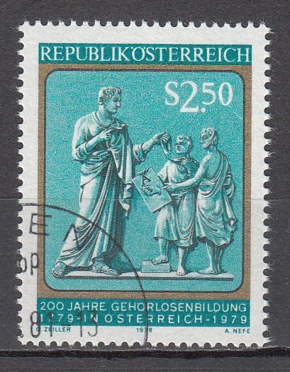 Österreich 1979 - MiNr 1606 - 200 Jahre Gehörlosenbildung in Österreich