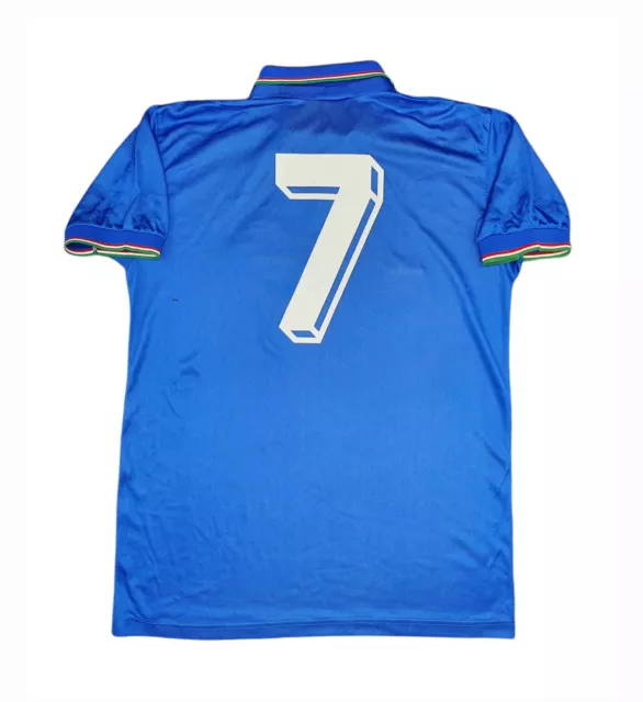 MAGLIA ITALIA diadora maldini 1990 WC ITALY '90 JERSEY SHIRT VINTAGE FOOTBALL