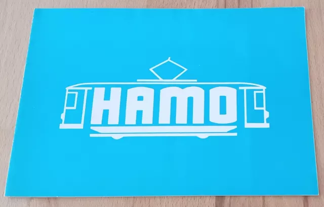 HAMO Katalog H0 von ca, 1957  / Original / Prospekt /Flyer / Märklin / Neuwertig