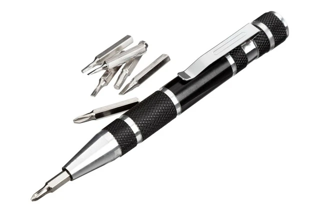 I.T Tecnología Destornillador Set Pinceles Magnético Bolsillo Mini Boli x6 Bits