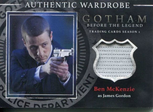 Gotham BTL Season 1 Wardrobe Card M19 James Gordon