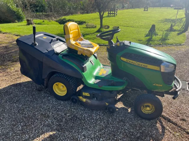 John Deere X155R Ride On Mower - 42” Deck - Lawn Tractor