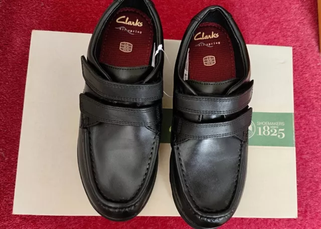 Clarks crown tate school shoes top