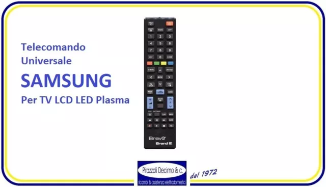 SAMSUNG Telecomando Universale per TV LCD, LED, Plasma per Televisore Smart TV