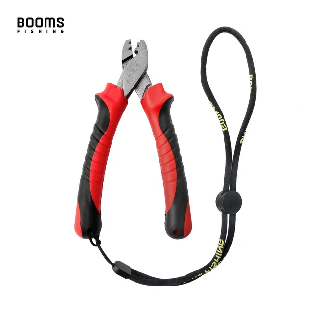 Booms Fishing CP2 Fishing Crimp Pliers for Single Barrel Socket Tools Portable L