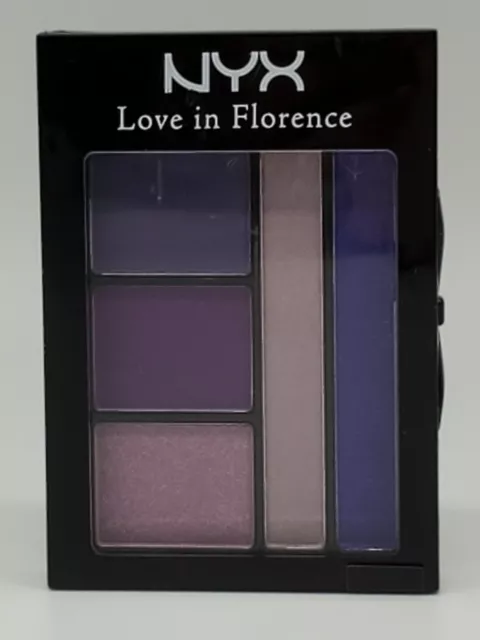 NYX Love In Florence Eyeshadow Palette 5 Shades Pink/Purple/Lilac/Nude/Lavender