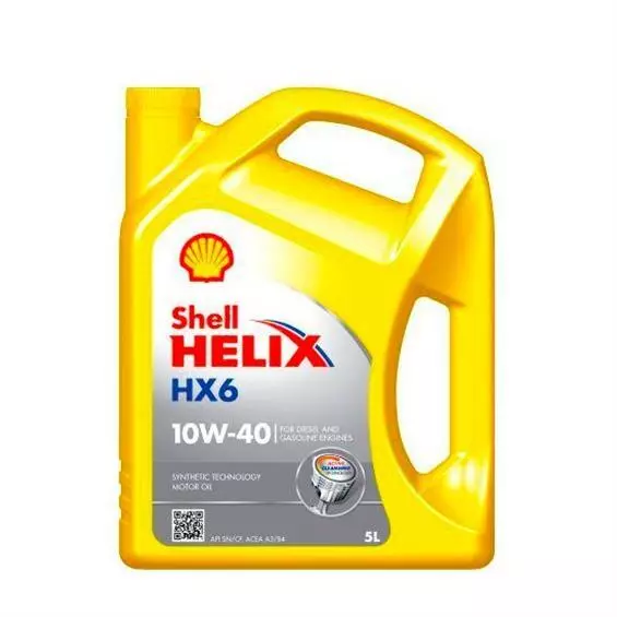 5 Liter 10W-40 Motoröl Shell Helix HX6 für VW Renault Mercedes