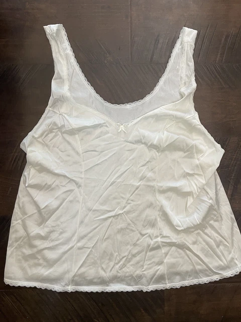 Womens Vasseterre Slip Top Sz M/40 Cream