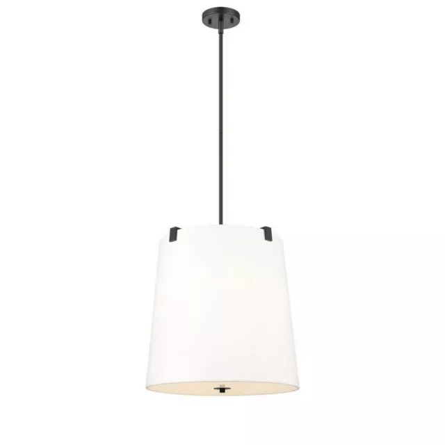 5 Light Pendant In Industrial Style-18 Inches Tall and 18 Inches Wide-Matte