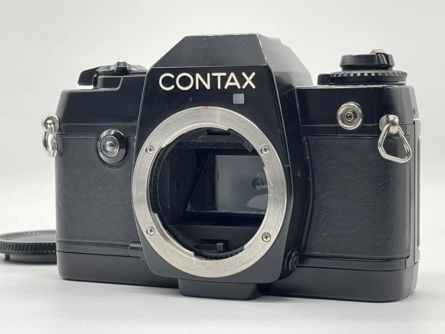Boîtier Contax RTS II – Reflex Argentique 35mm – Noir – Quartz – Japon – Exc+5*