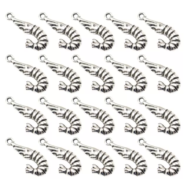 20 pcs Connector Charms Craft Letters Connector Pendants Alloy Letter Pendants