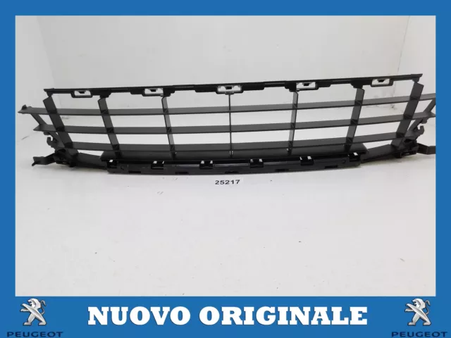 Griglia Paraurti Anteriore Front Bumper Grille Originale Peugeot 207 7414Qf