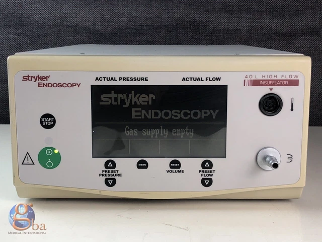 Stryker Endoscopy 40 L 40L High Flow Insufflator 620-040-000