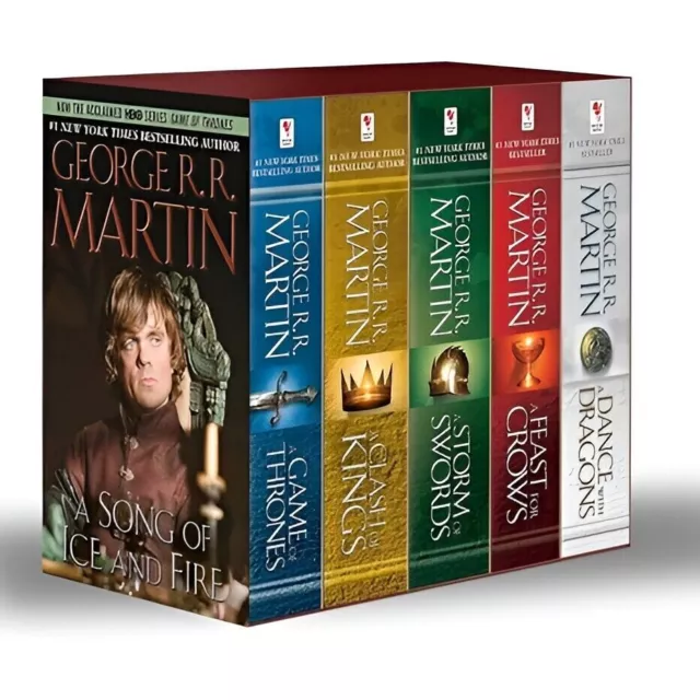 A Game of Thrones de George RR Martin (coffret de 5 livres) Broché GOT 3