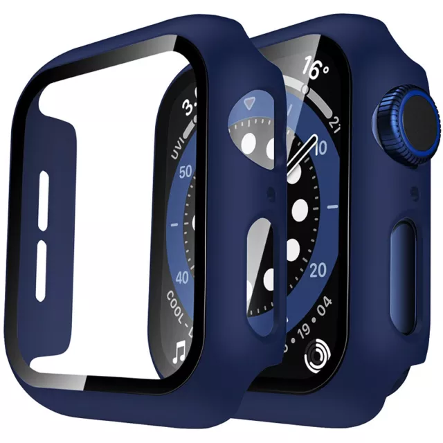 Case für Apple Watch Series 1-8 SE 38-49mm | Schutzhülle Bumper | 360-Grad Cover 4