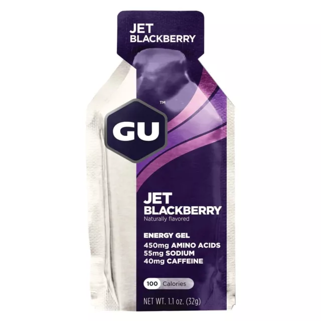 GU Jet Blackberry Energy Gel 32g Free Shipping Worldwide