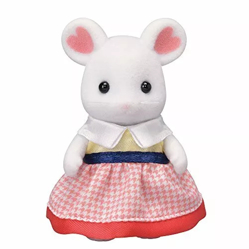 Epoch Marshmallow Maus Mädchen (Sylvanian Families) Neu Von Japan