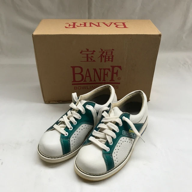 BANFF TENPIN BOWLING Shoes by Aerobok Vintage Size 4 Original Box