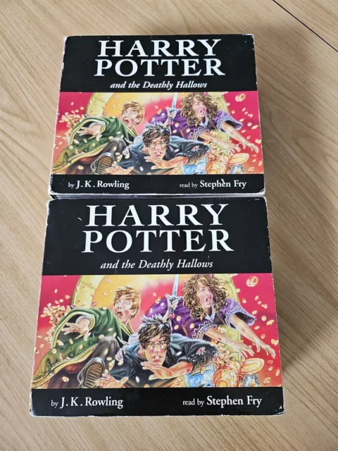 Harry Potter & The Deathly Hallows 20 Cd Audio Book Collection Story Stephen Fry