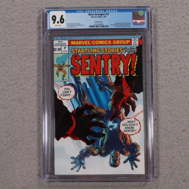 New Avengers #7 2005 1st App of Illuminati 1:10 Ratio Incentive Variant CGC 9.6