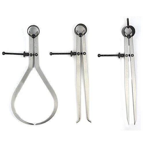 19053C 3 Pieces 8-Inch Spring Caliper / Divider Set