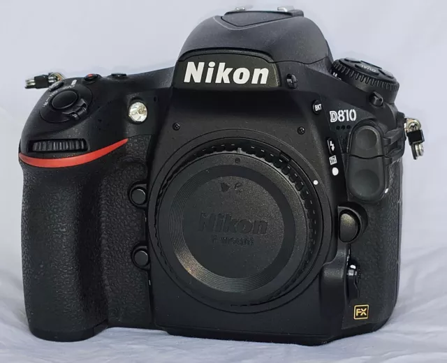 Nikon D810 Full-Frame Camera, pristine condition.