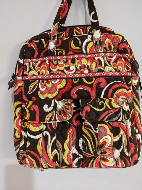 Vera Bradley Purse Laptop Bag 15” x 13” x 3.5” With Pockets