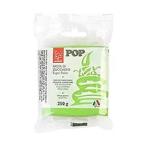 Pasta Di Zucchero Pop Verde Prato 250Gr