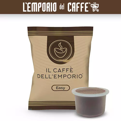 100 Capsules Il Caffè Dell'Emporio Compatible Fior Fleur, Aroma Vero Easy