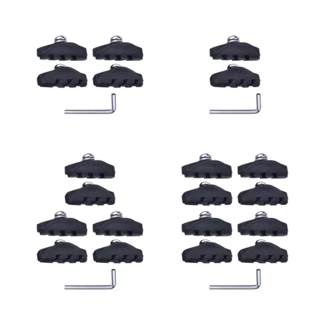 Plaquettes de frein de vélo de type V, ensemble de blocs de frein de vélo en