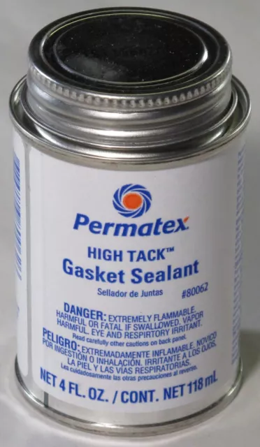 Permatex 80062 High Tack Gasket Sealant Brush-top 4oz.