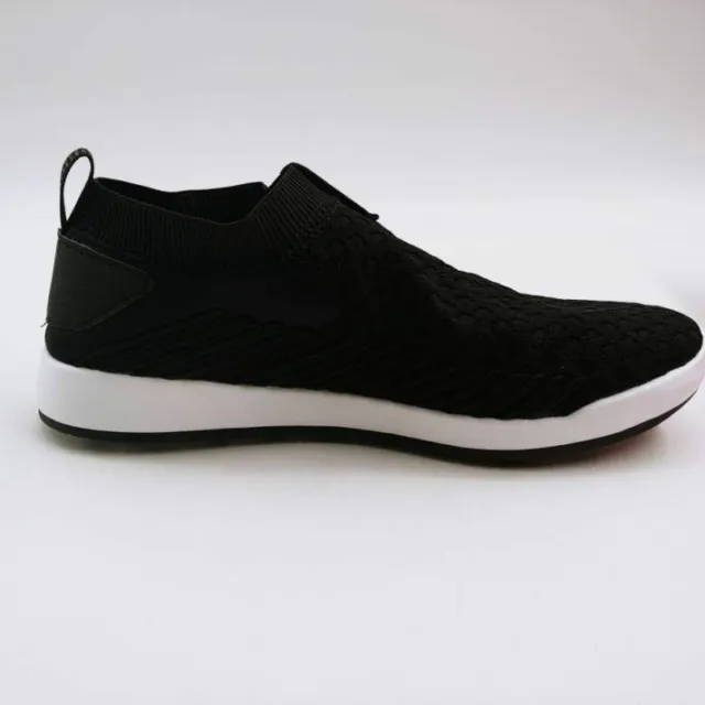 REEBOK MEMORY TECH LT Womens Slip On Sneakers Shoes Black Mid Top 8 M New - PicClick