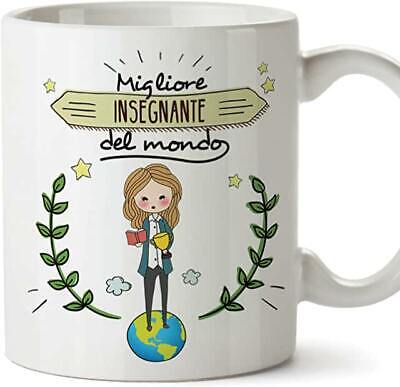 Migliore Infermiera del Mondo Ceramica 350 ml Mugffins Infermiera Tazze Originali di caffè e Colazione da Regalare Lavoratori e Professionisti 