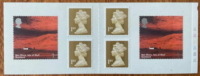 PM10 2003 SA 6x1st. stamp booklet Scotland DLR Cyl D1 Excellent