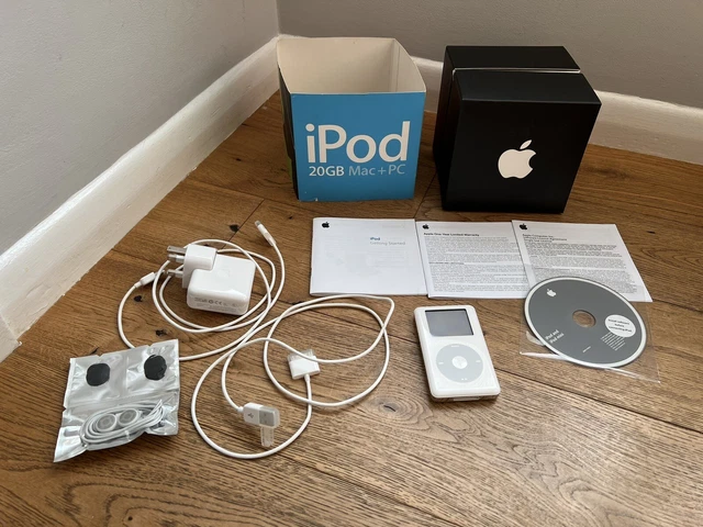 APPLE VINTAGE IPOD 2004 Model A1059 20gb Charger New