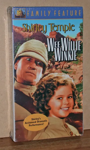 "Wee Willie Winkie" (VHS 2001) Shirley Temple Cesar Romero - Rudyard Kipling NEW