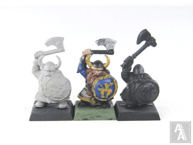 Régiment De Nains - Miniatures Warhammer G21 - Plastique - Occasion