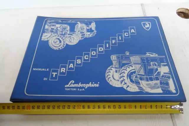 1975 Lamborghini tractor spare parts list codes manual