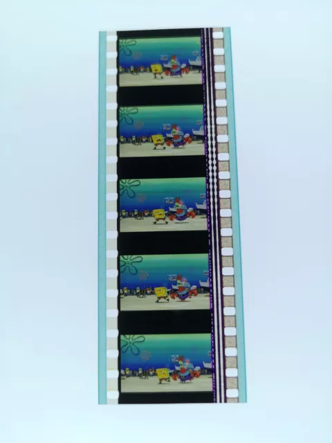 35mm Film Cell The SpongeBob SquarePants Movie 2004 Animated Art Cel Nickelodeon