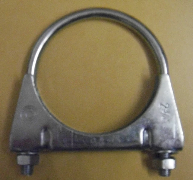 Collier De Serrage (bride) DIN 71555 - Galvanisé - Diamètre Réglable 25-152,5 Mm - Pour échappement/tube