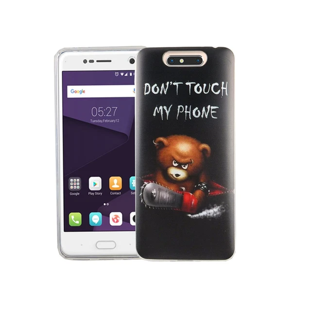 ZTE Blade V8 Case Phone Cover Protection Heavy Duty Foil 9H Black