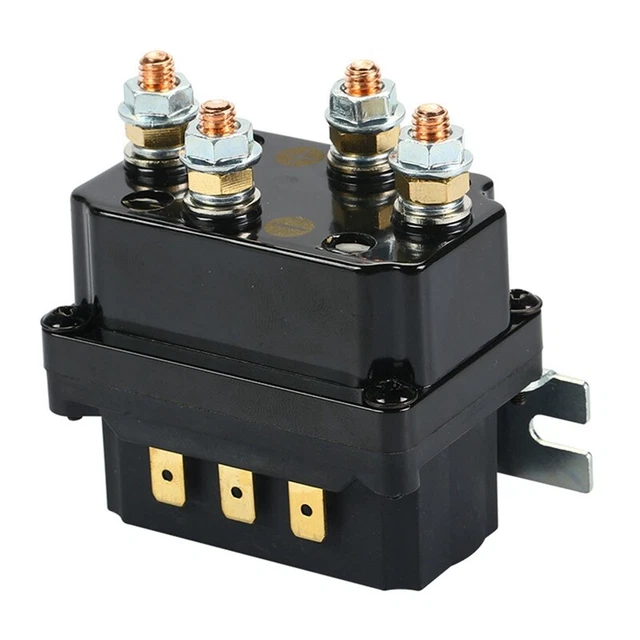 12V Winch Rocker Switch Thumb 250A Solenoid Relay Contactor Winches for ATVH5