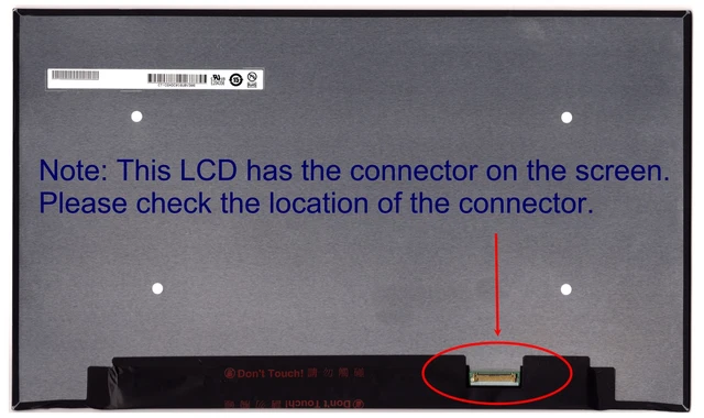 Ersatz Hp Sps L72970-J93 14,0" Ips Fhd Laptop Led Bildschirm 30 Pins Display 3