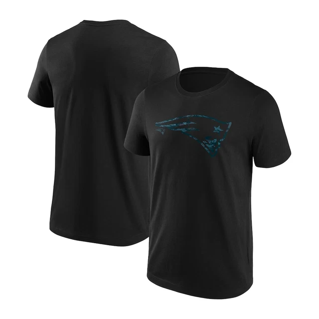 New England Patriots T-Shirt (Size L) Men's NFL Beach Logo T-Shirt - New
