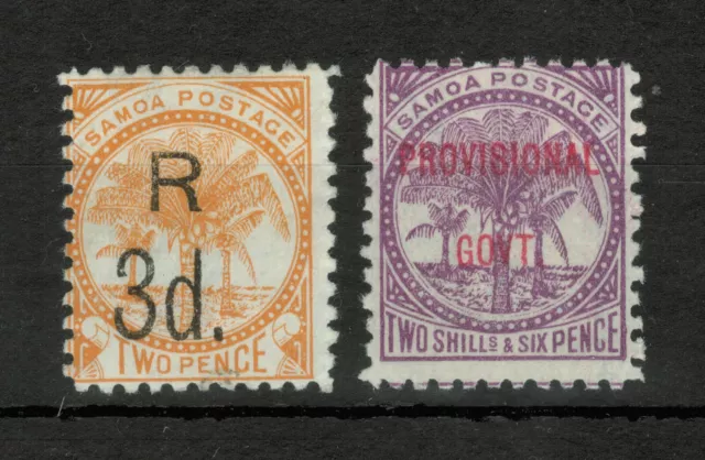 Samoa Surcharged Stamps #7500