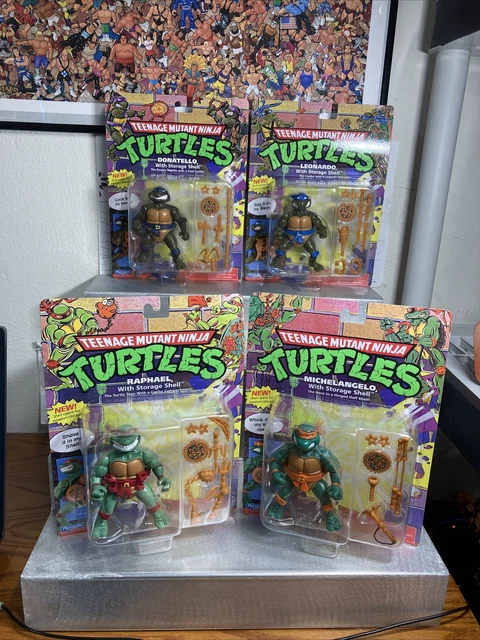 Teenage Mutant Ninja Turtles Classic Tmnt Figure 2022 4 Lot Playmates Moc Mint