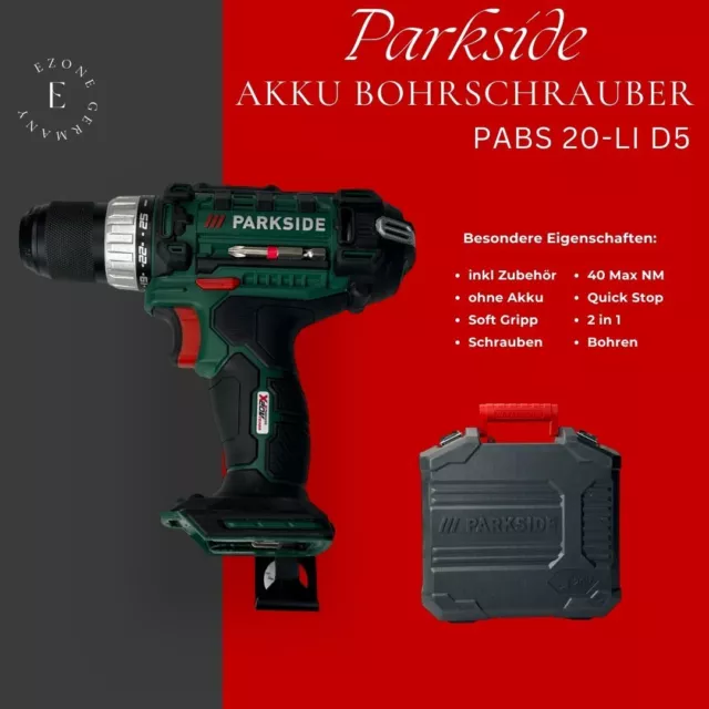 PARKSIDE® Akku Kombigerät PKGA 20-Li C2 Akkuschrauber Säbelsäge  Multischleifer