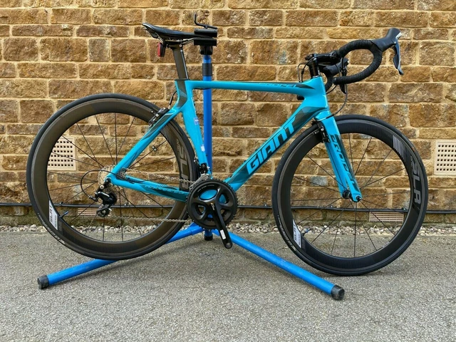 GIANT PROPEL ADVANCED Pro 2 2018 Carbon Road Bike Blue Size Small