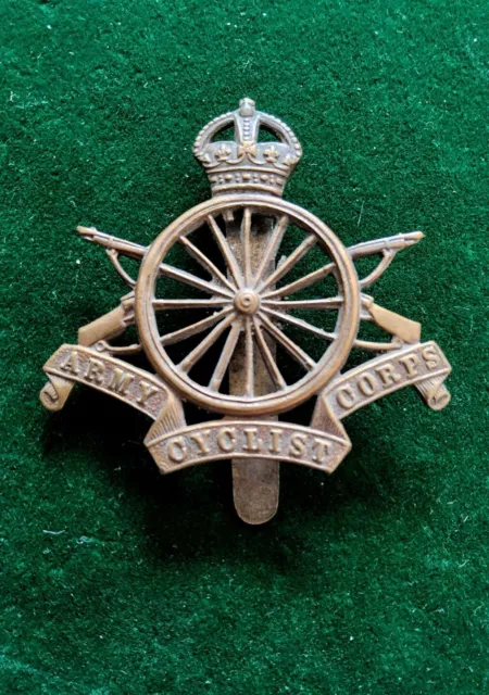 WW1 Army Cyclist Corps Original Cap Badge