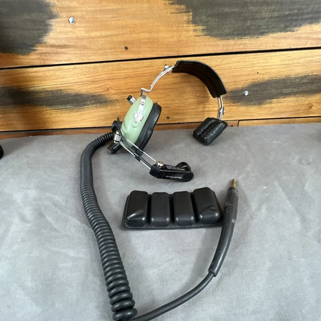 David Clark H3392 Single Ear Ground Support Communication Headset 18491G-03